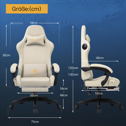 GTPLAYER Gaming chair Ergonomic Gaming armchair Desk chair