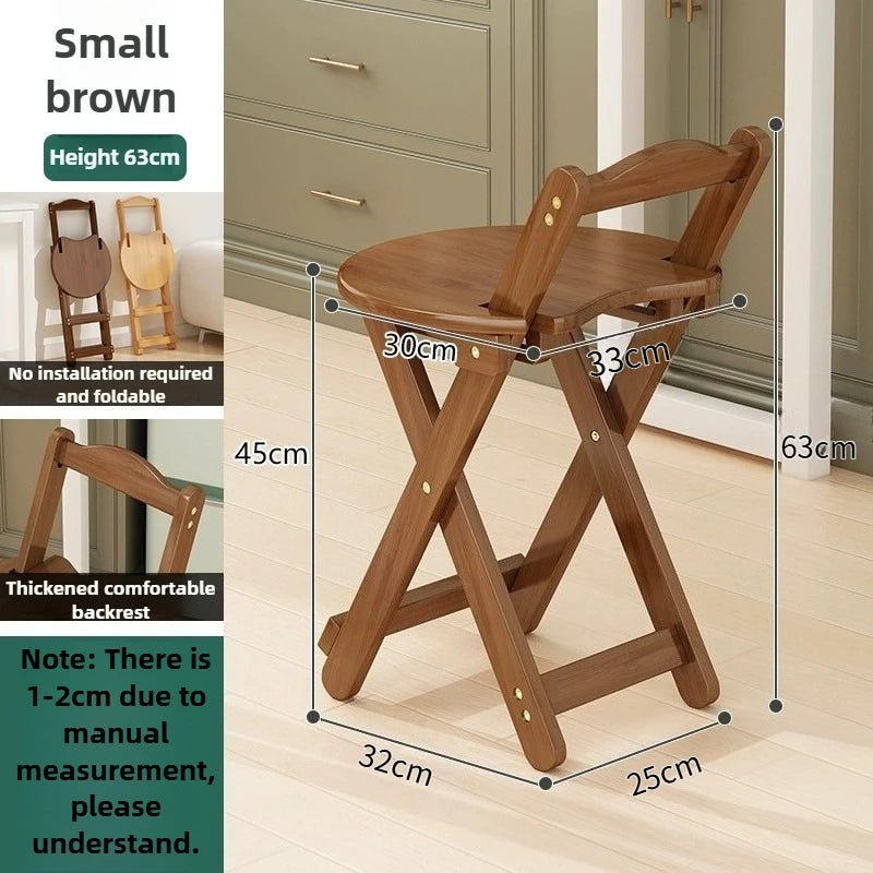 bar chair simple wood