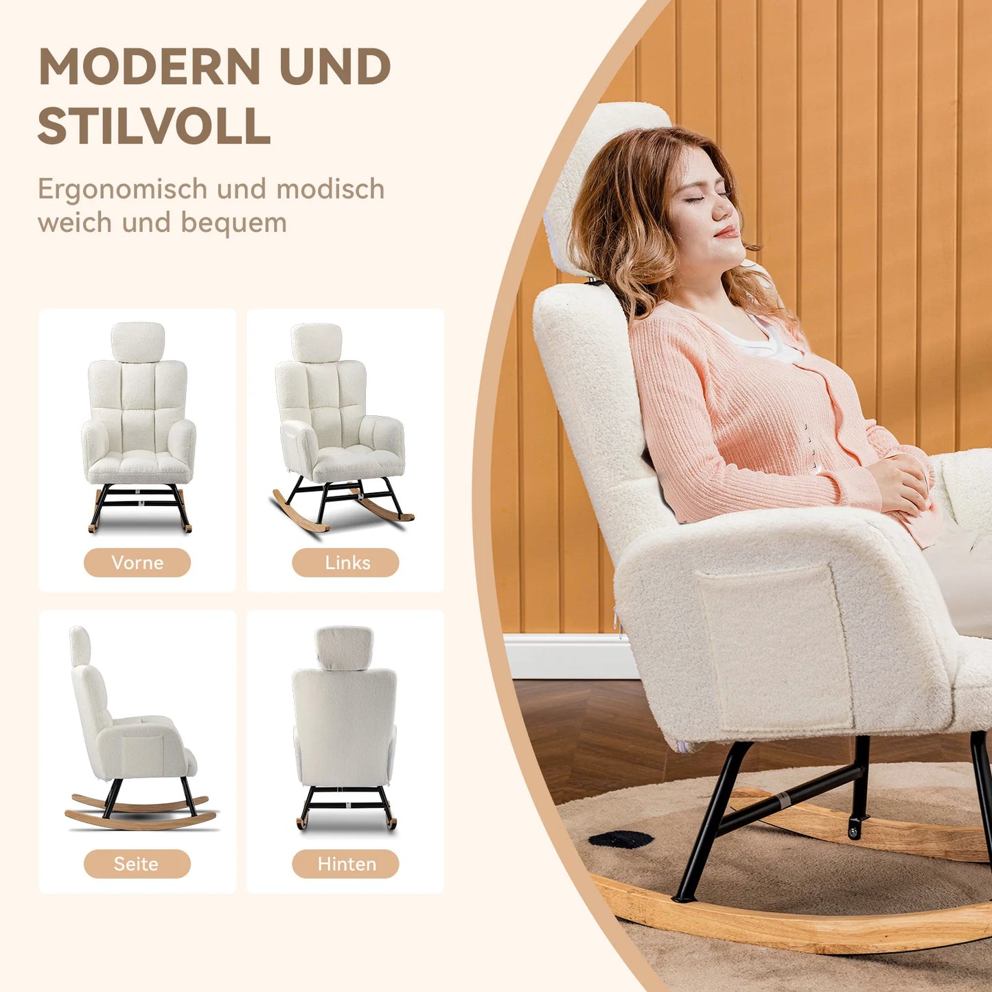 Rocking chair Rocking Swing armchair