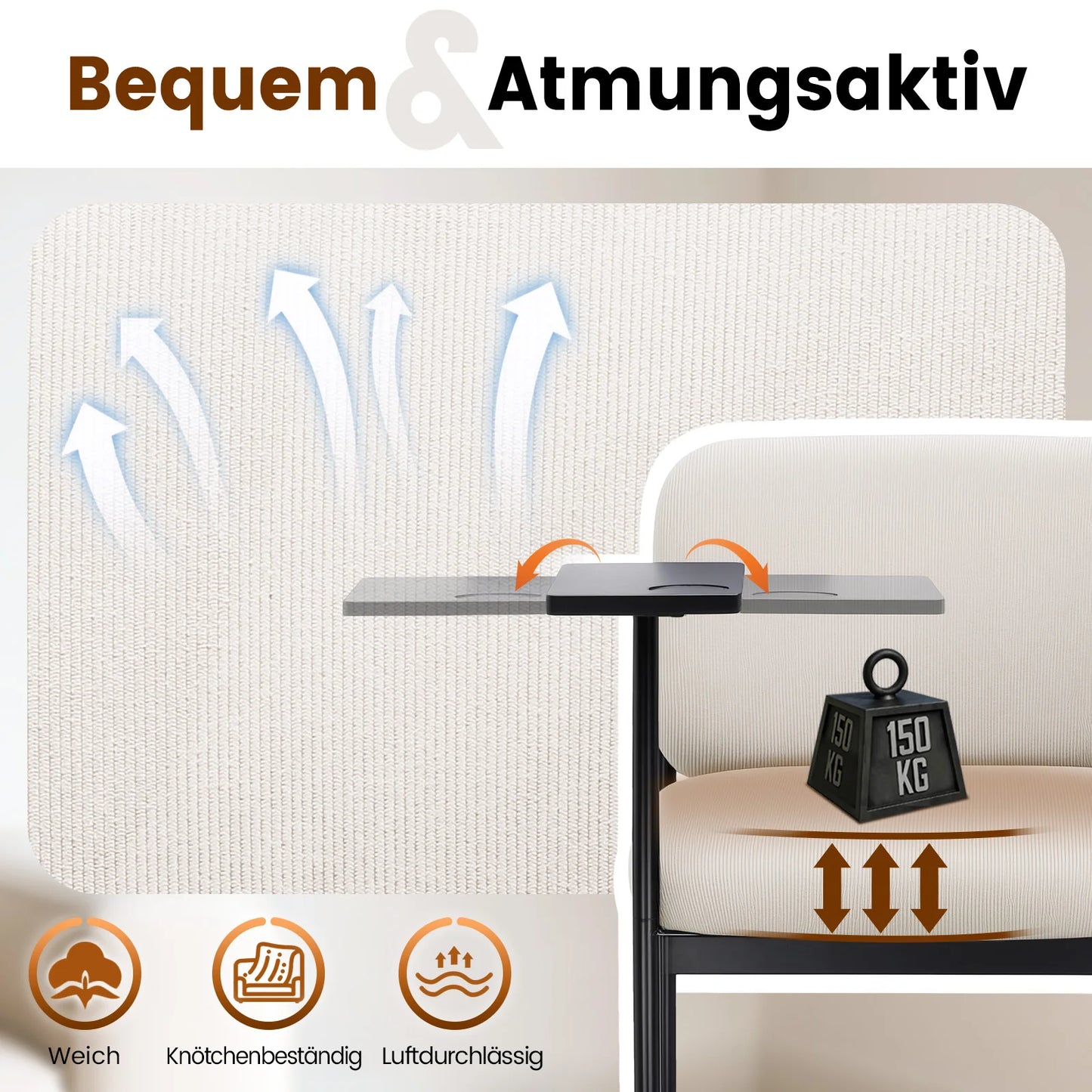 lounge armchair relax with desk metal legs single sofa