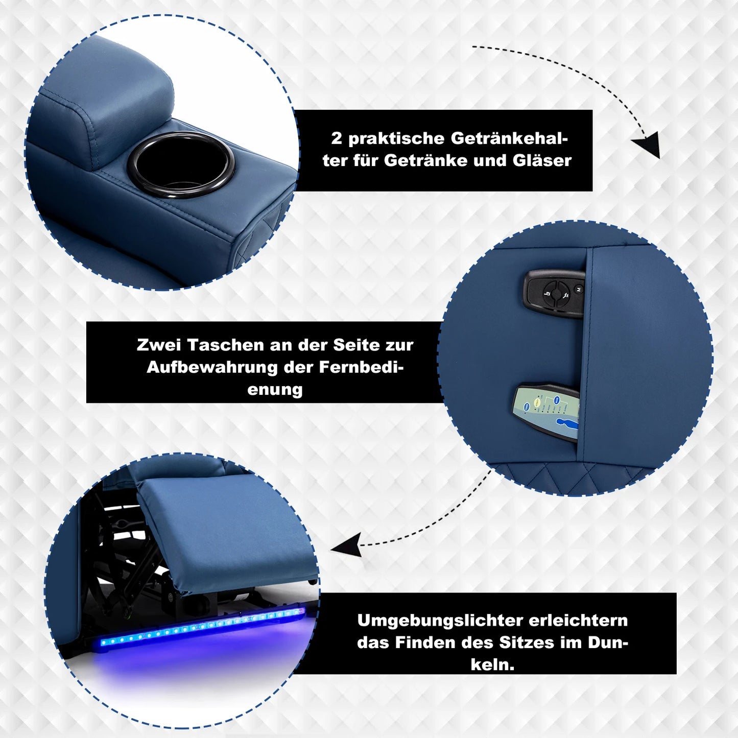 TV armchair Relax armchair with reclining function