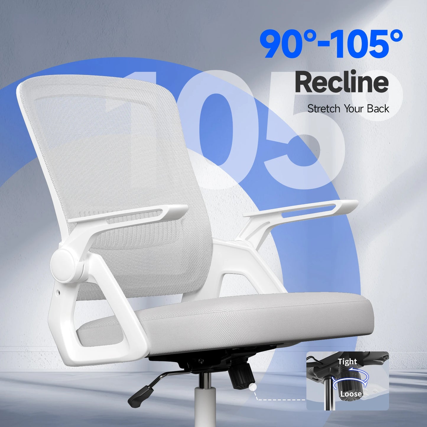 Office Chair Ergonomic with Cushion Lumbar Support