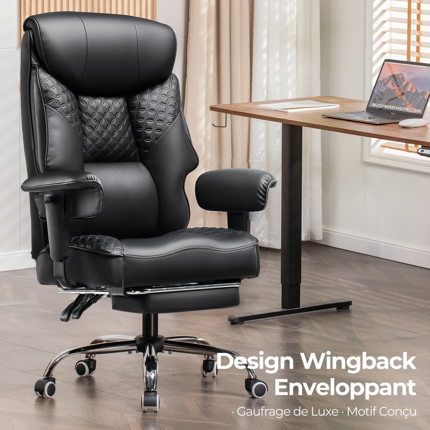 Gaming chair for Large and Heavy Persons Ergonomic Office Chair
