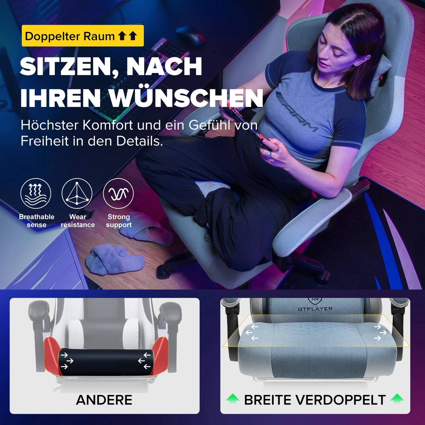 Gaming Chair hi Quality material Player