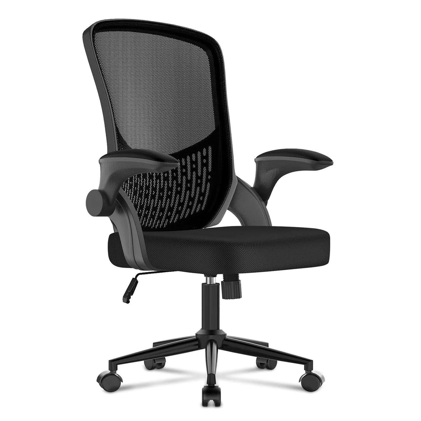 Ergonomic Office Chair Desk Chair with 90 ° Folding Armrests