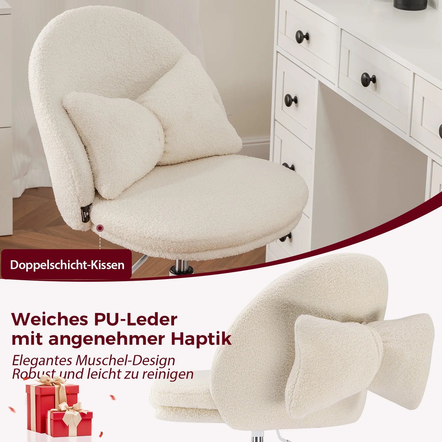 home office chair, swivel chair with backres