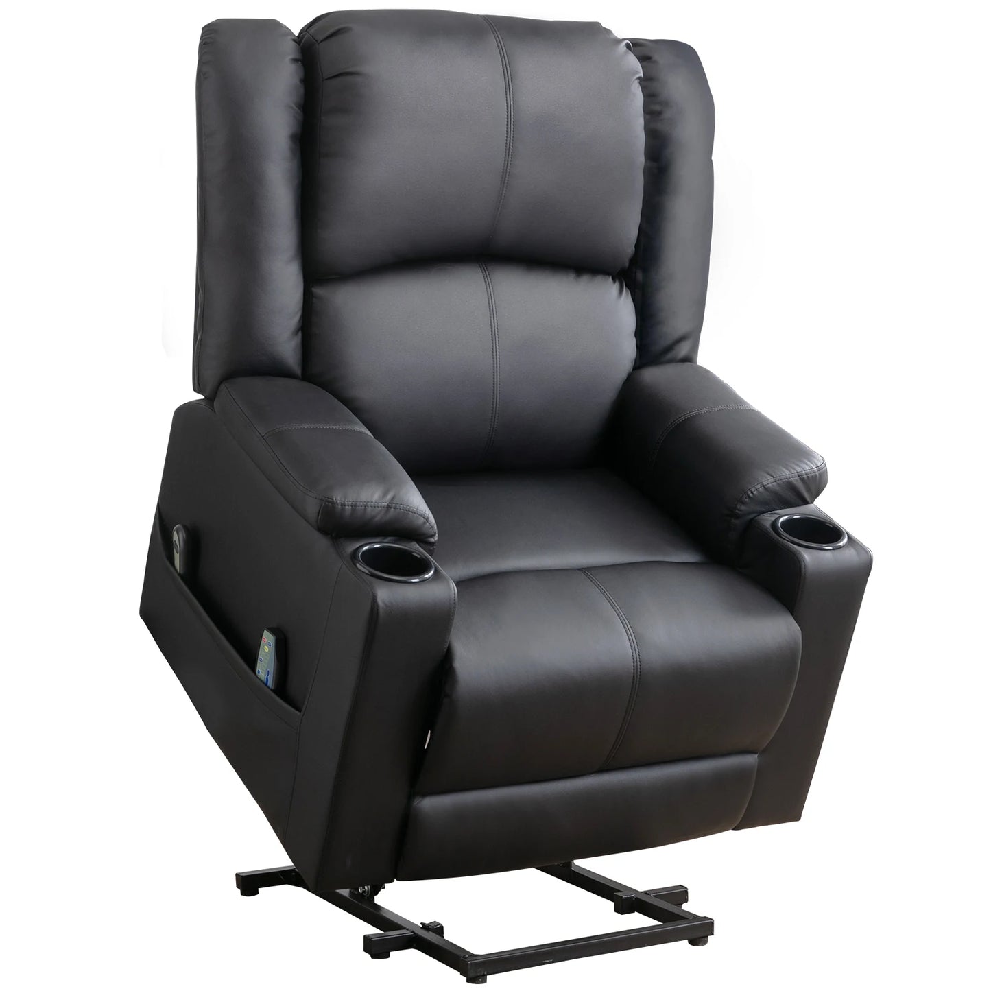 COMHOMA Electric Stand-Up armchair Relax armchair TV armchair Massage armchair with reclining function armchair for the elderly