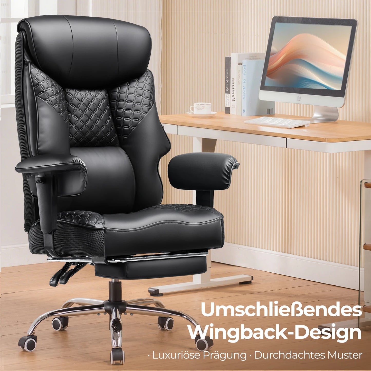 Gaming chair for Large and Heavy Persons Ergonomic Office Chair