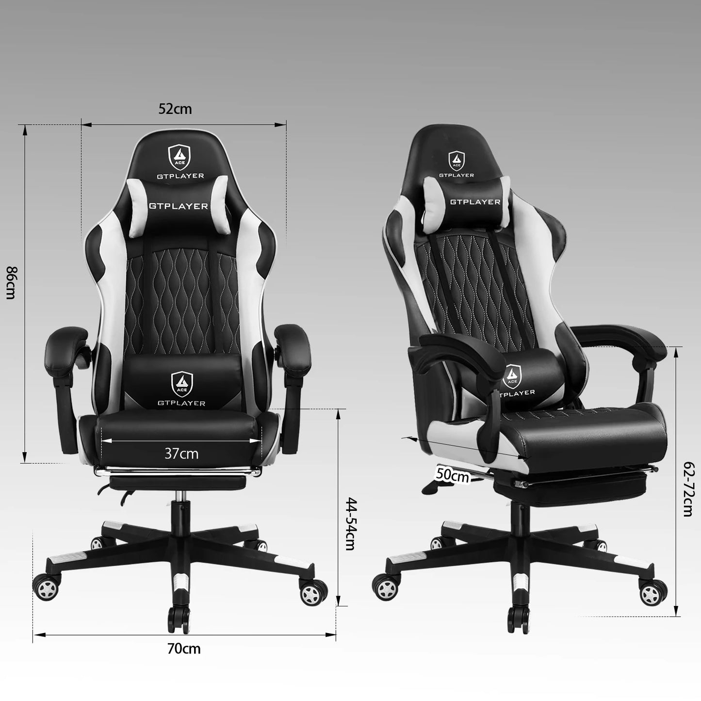 GTPLAYER Gaming chair Gamer chair Ergonomic Office Chair