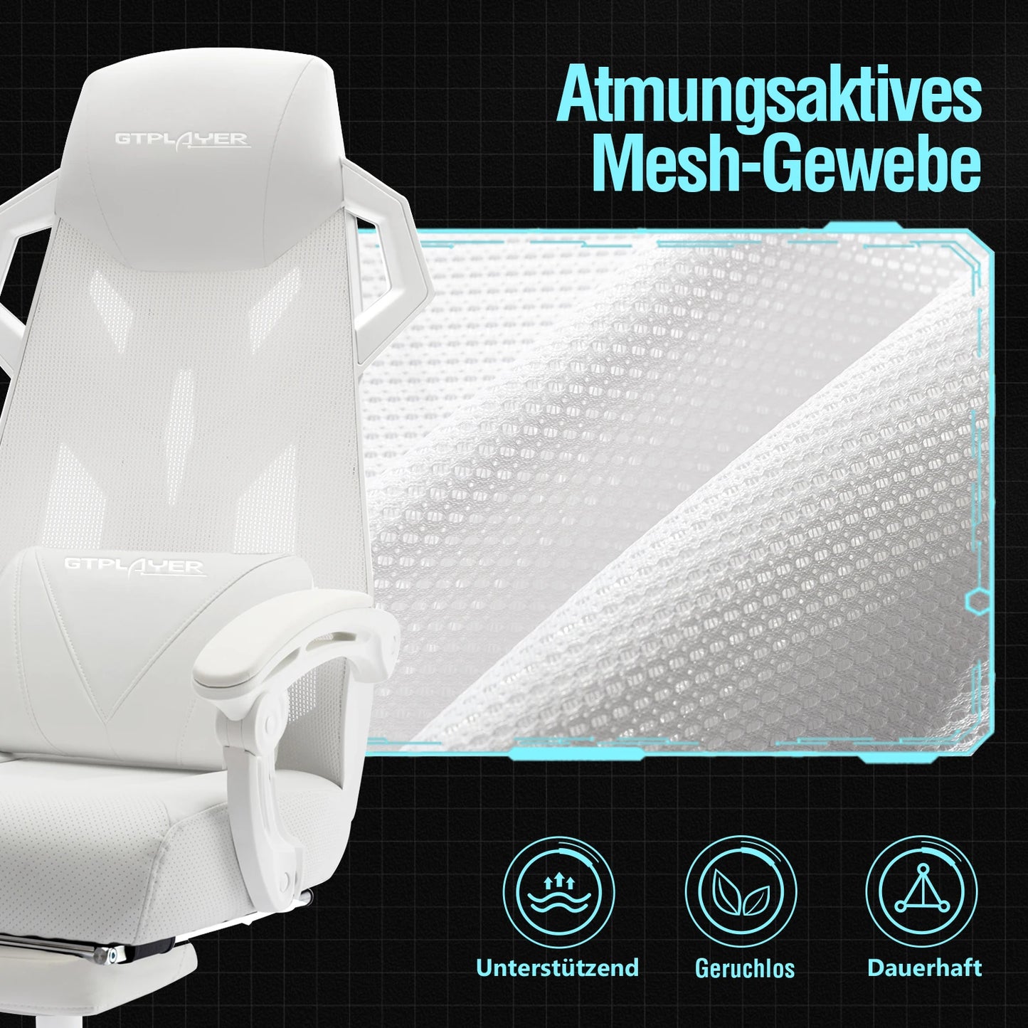 GTPLAYER Ergonomic Office chair Desk chair Gaming