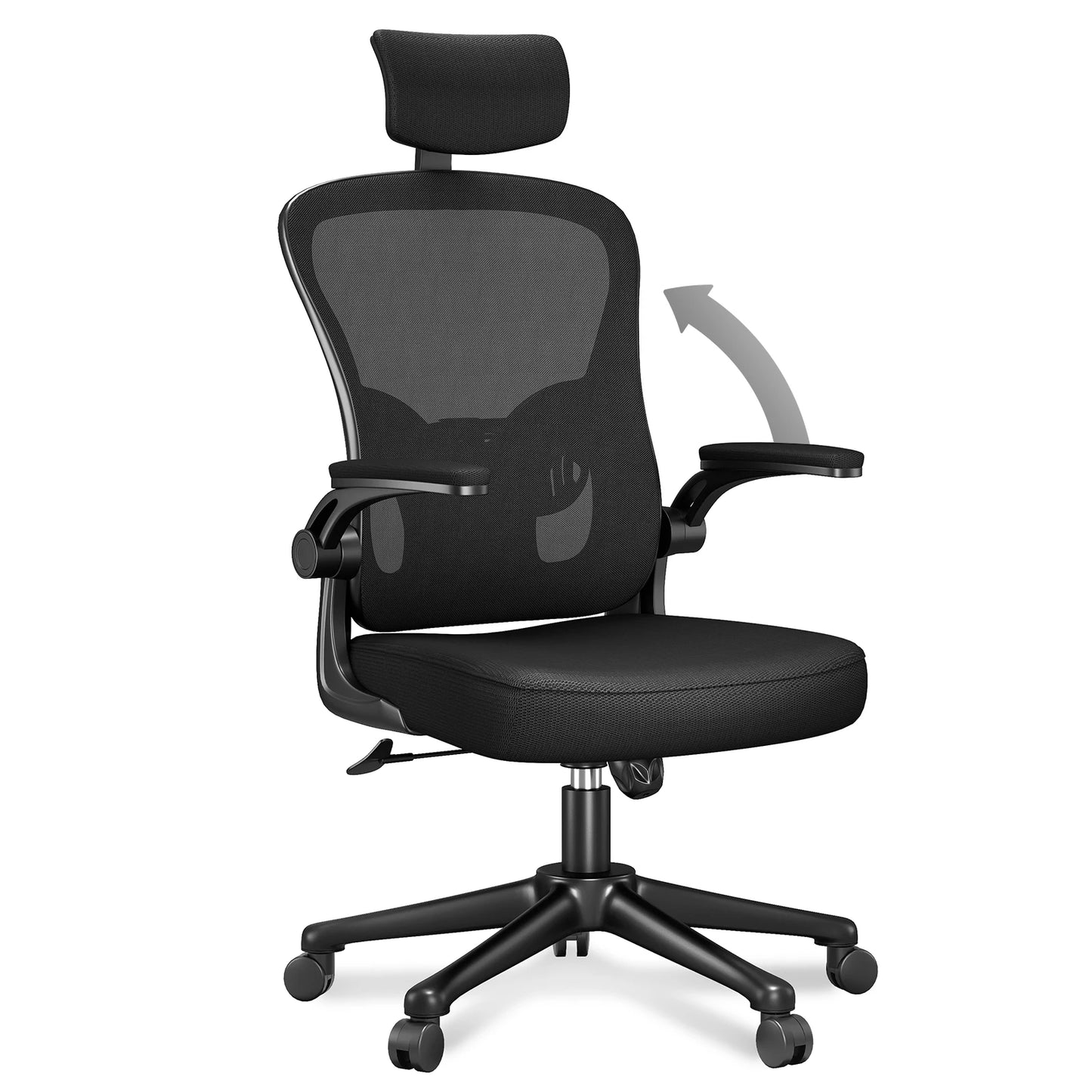 Ergonomic Office Chair Breathable Mesh Cover Desk