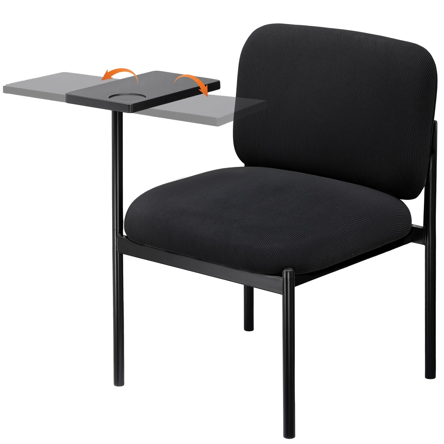 lounge armchair relax with desk metal legs single sofa