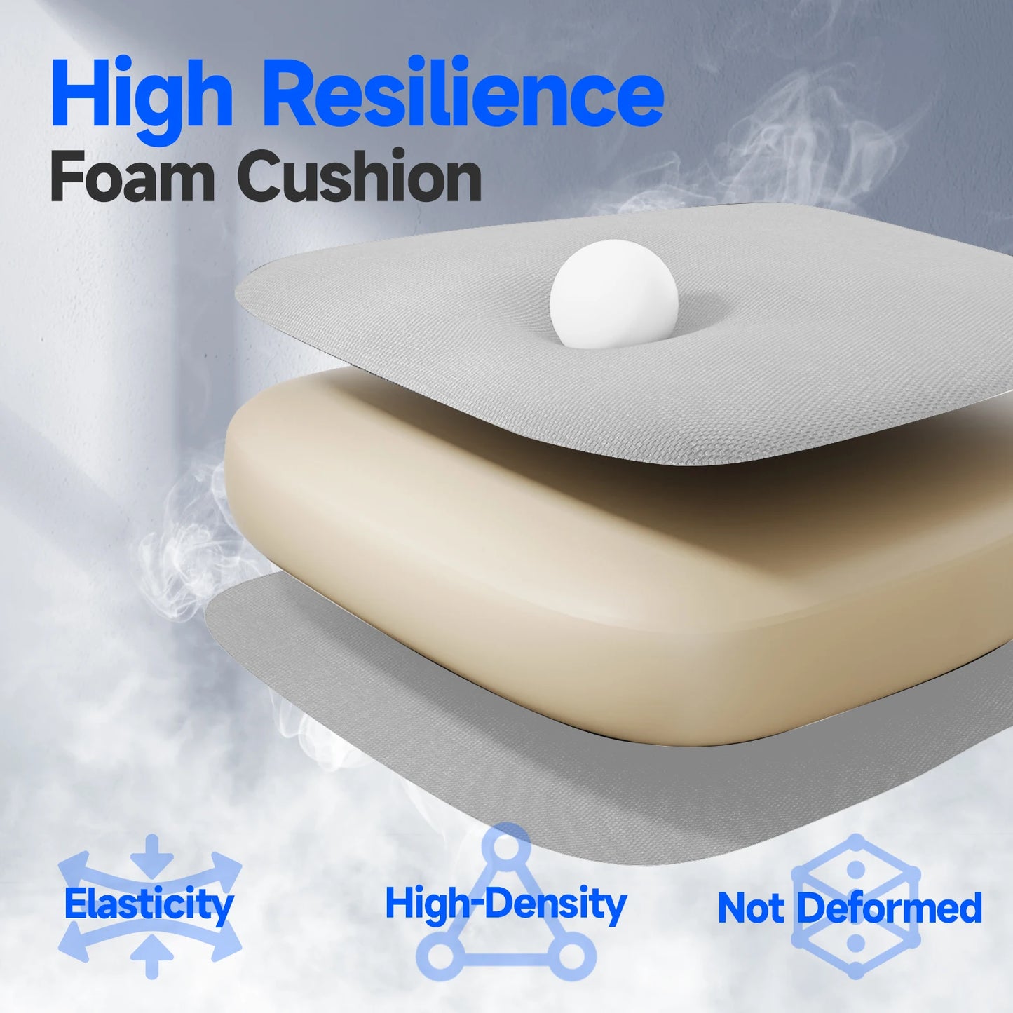 Office Chair Ergonomic with Cushion Lumbar Support