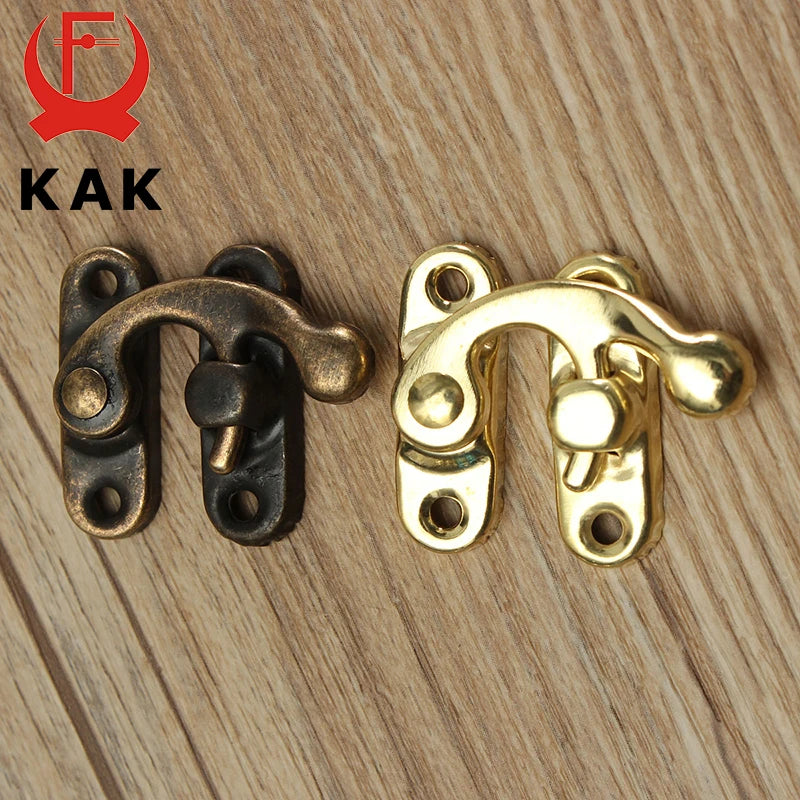 12pcs 34x28mm Antique Bronze Iron Padlock Hook Lock