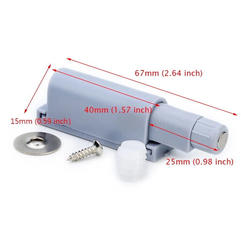 KAK 4pcs/lot Push To Open System Damper Buffer For Cabinet Door