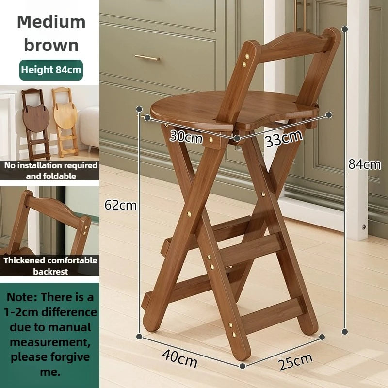bar chair simple wood