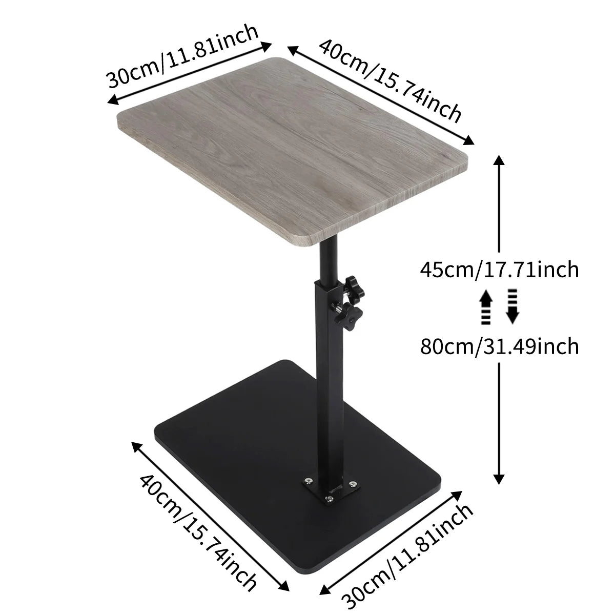 C Shaped Living Room Side Table Sofa