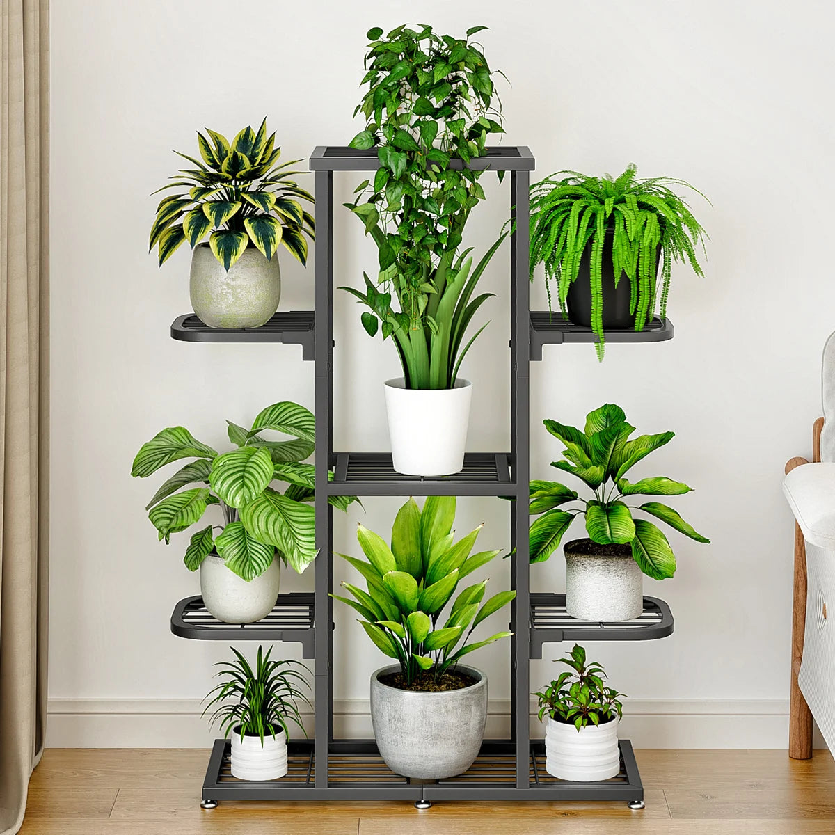 Plant Stand, 5 Tier/7 Tier Anti Slip Waterproof Corner