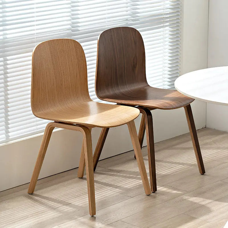 Solid Wood Chair Minimalist Bentwood
