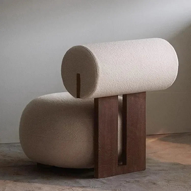 Nordic Solid Wood Sofa Chair