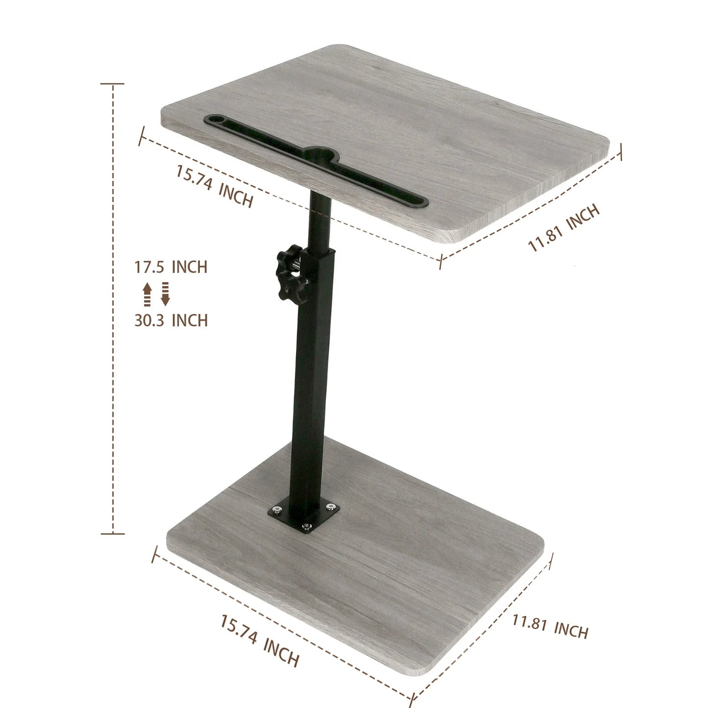 C Shaped Living Room Side Table Sofa