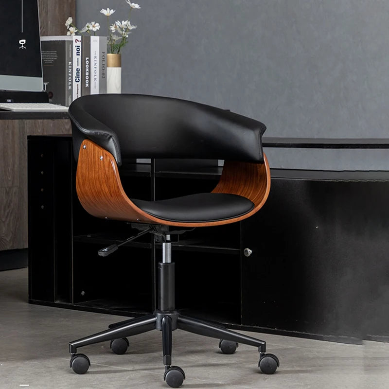 Light Chair Office  Solid Wood