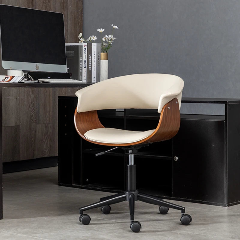 Light Chair Office  Solid Wood