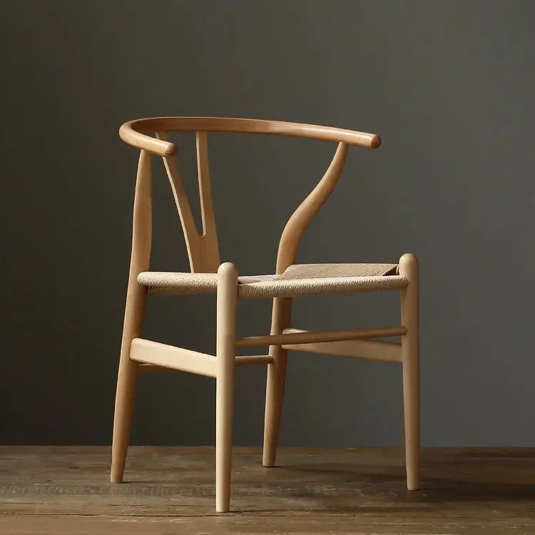 Nordic Quality Dining Chair Wooden Y Living Room