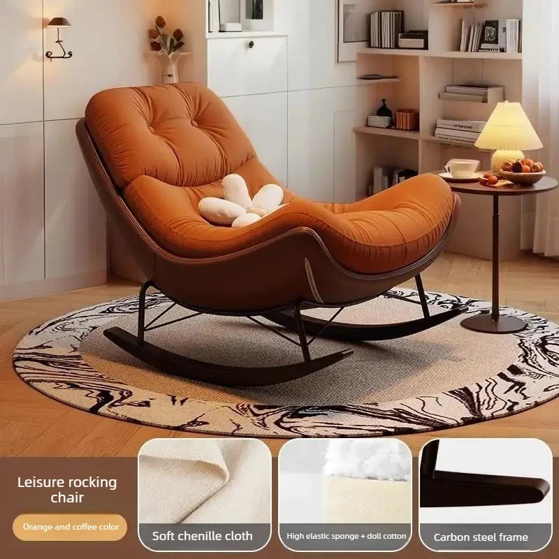 Comfy Luxury White Living Room Chair