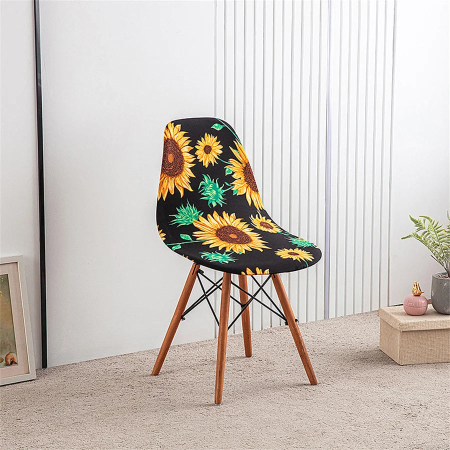 1Pc Printed Dining Table and Chair Cover