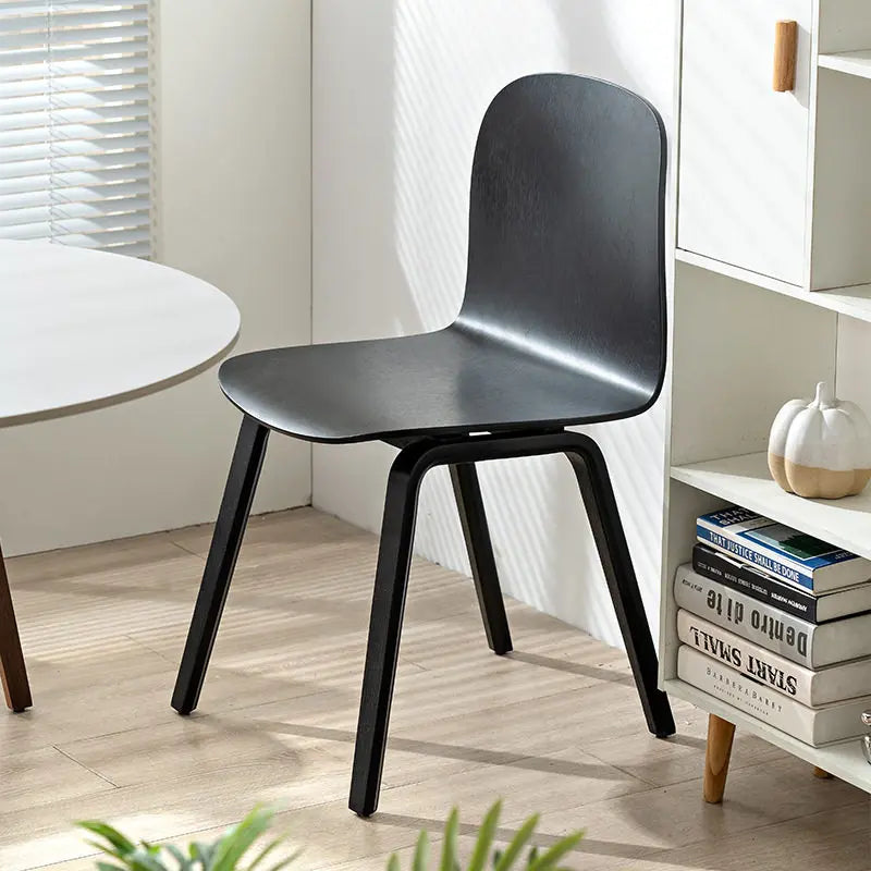 Solid Wood Chair Minimalist Bentwood