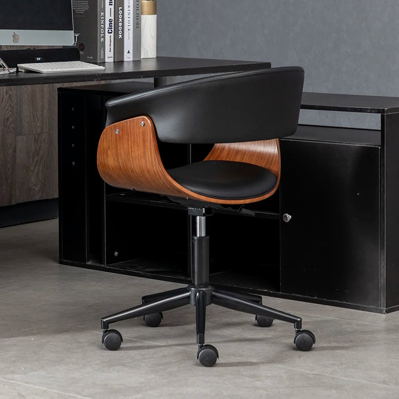 Light Chair Office  Solid Wood