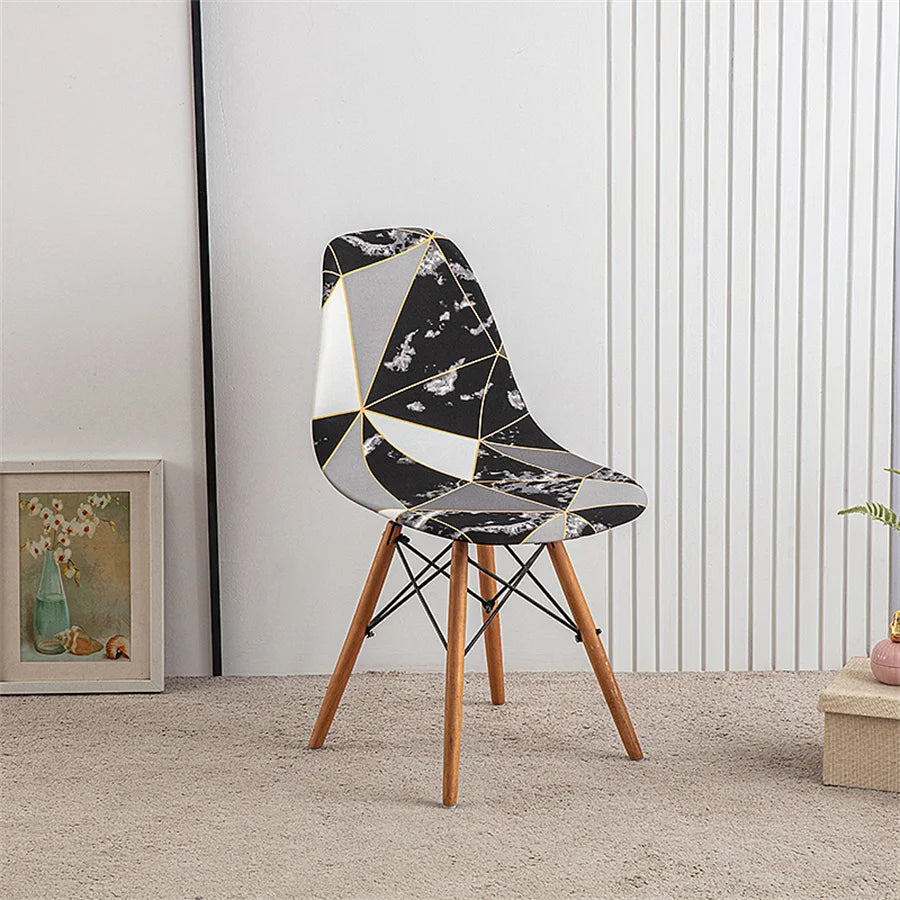 1Pc Printed Dining Table and Chair Cover