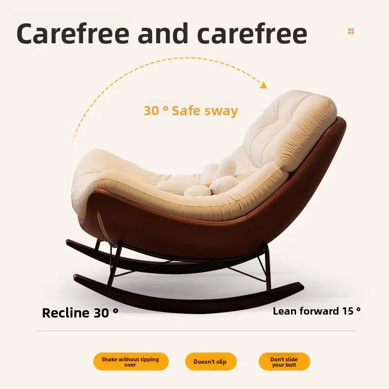 Comfy Luxury White Living Room Chair
