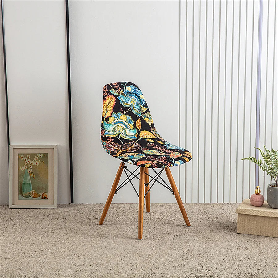 1Pc Printed Dining Table and Chair Cover