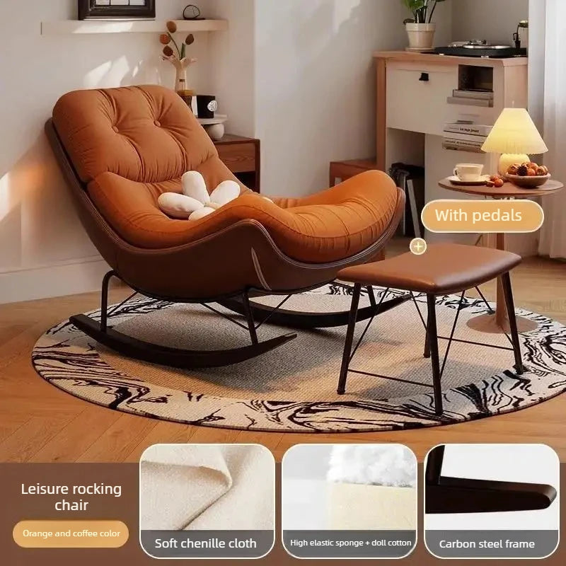 Comfy Luxury White Living Room Chair