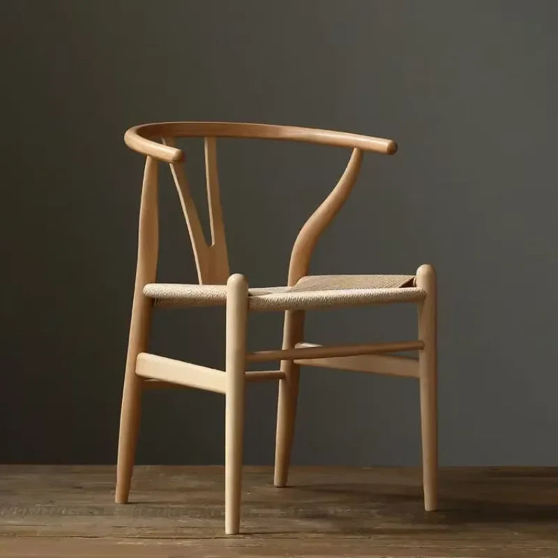 Nordic Quality Dining Chair Wooden Y Living Room