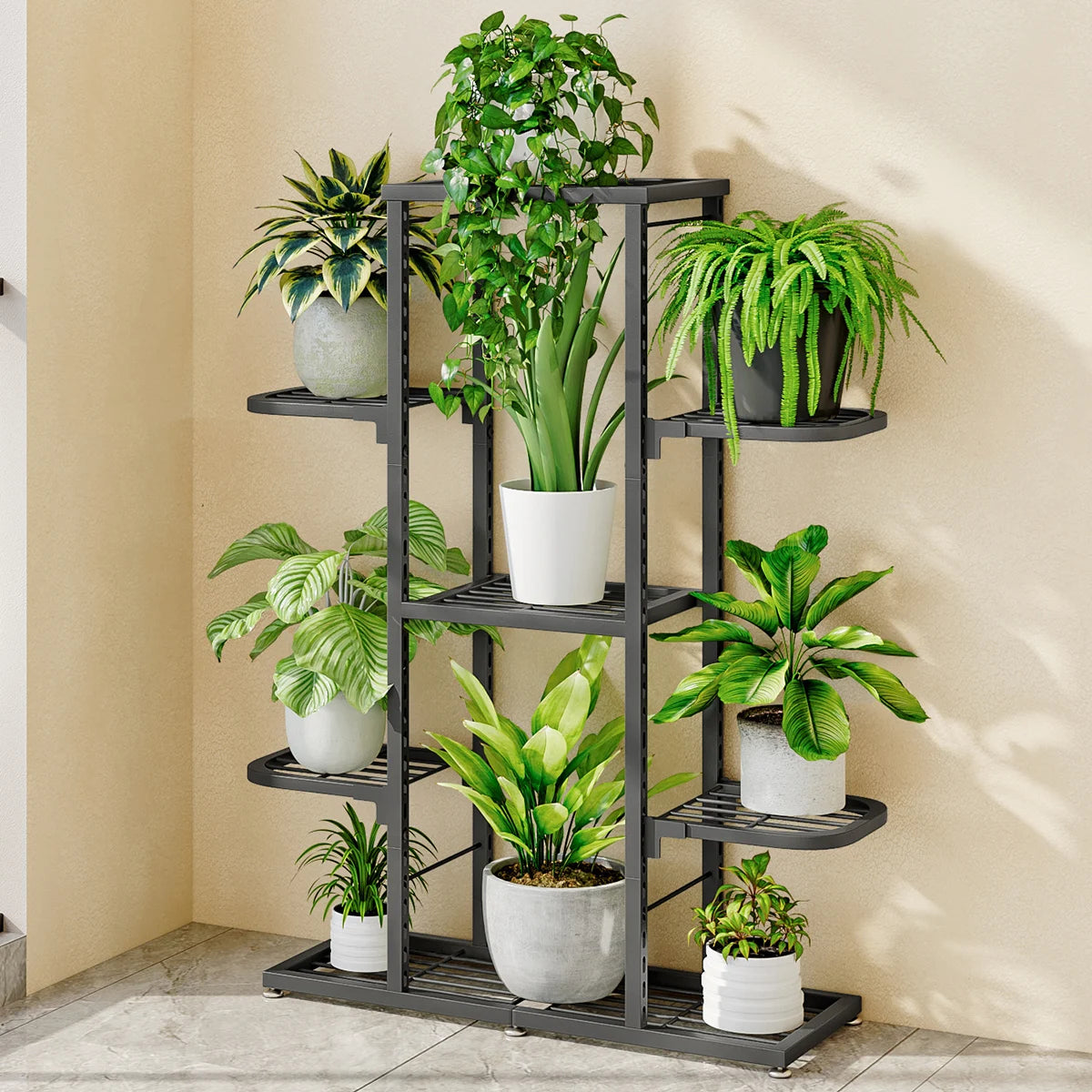 Plant Stand, 5 Tier/7 Tier Anti Slip Waterproof Corner