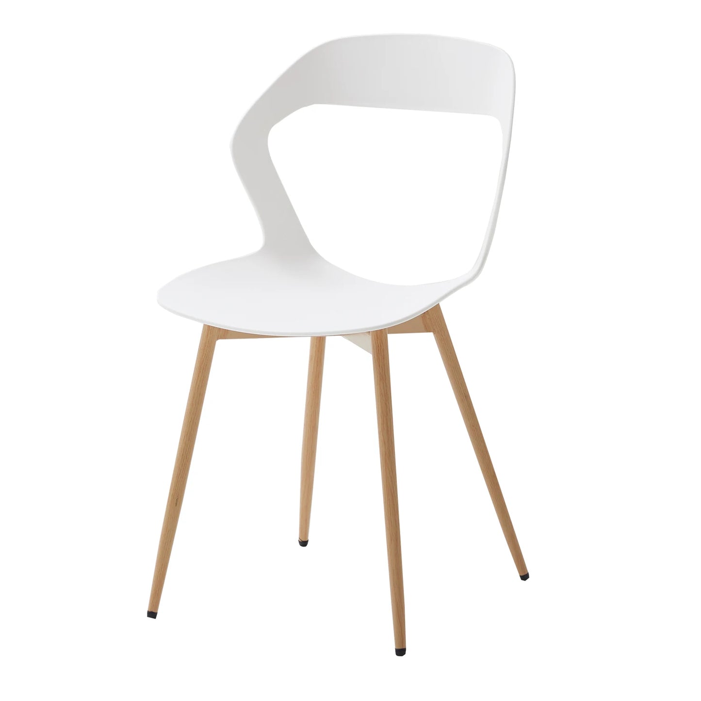 Set of 4 / 6 PCS  Simple Plastic Dining Chairs Living Room
