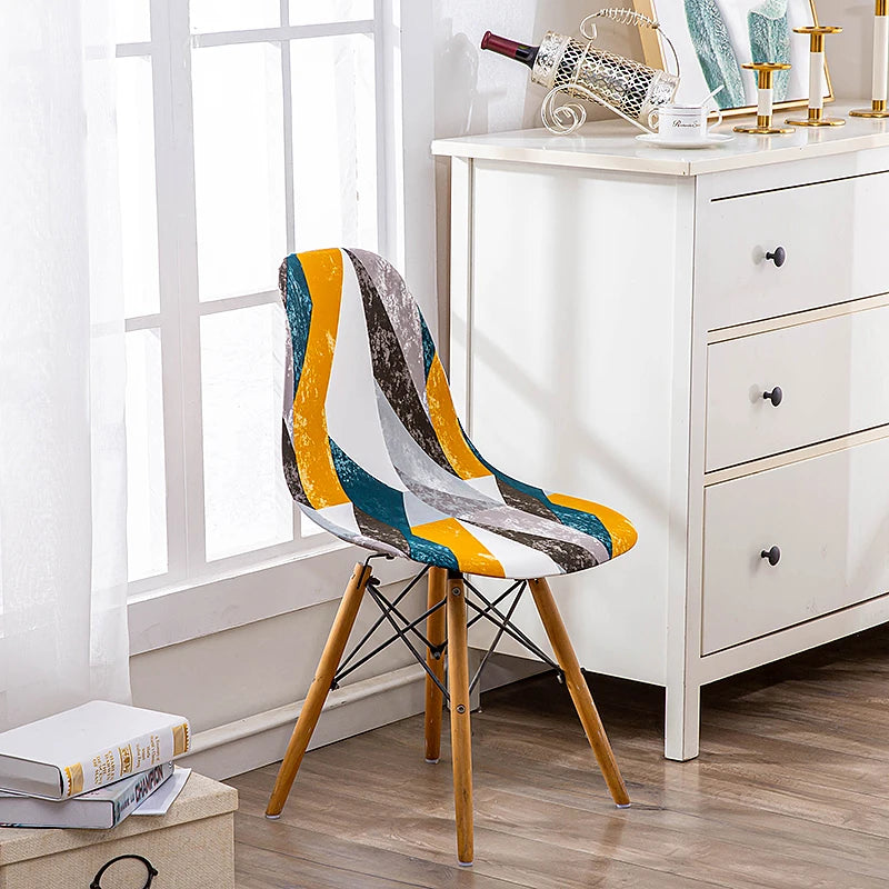 1Pc Printed Dining Table and Chair Cover