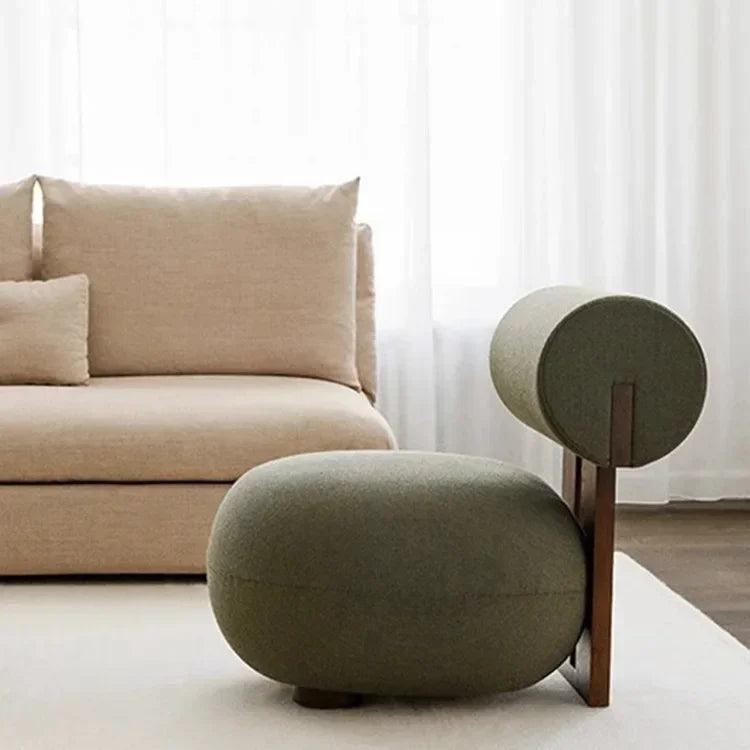 Nordic Solid Wood Sofa Chair