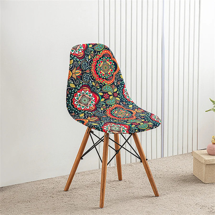 1Pc Printed Dining Table and Chair Cover