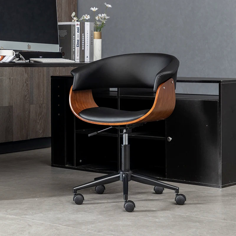 Light Chair Office  Solid Wood