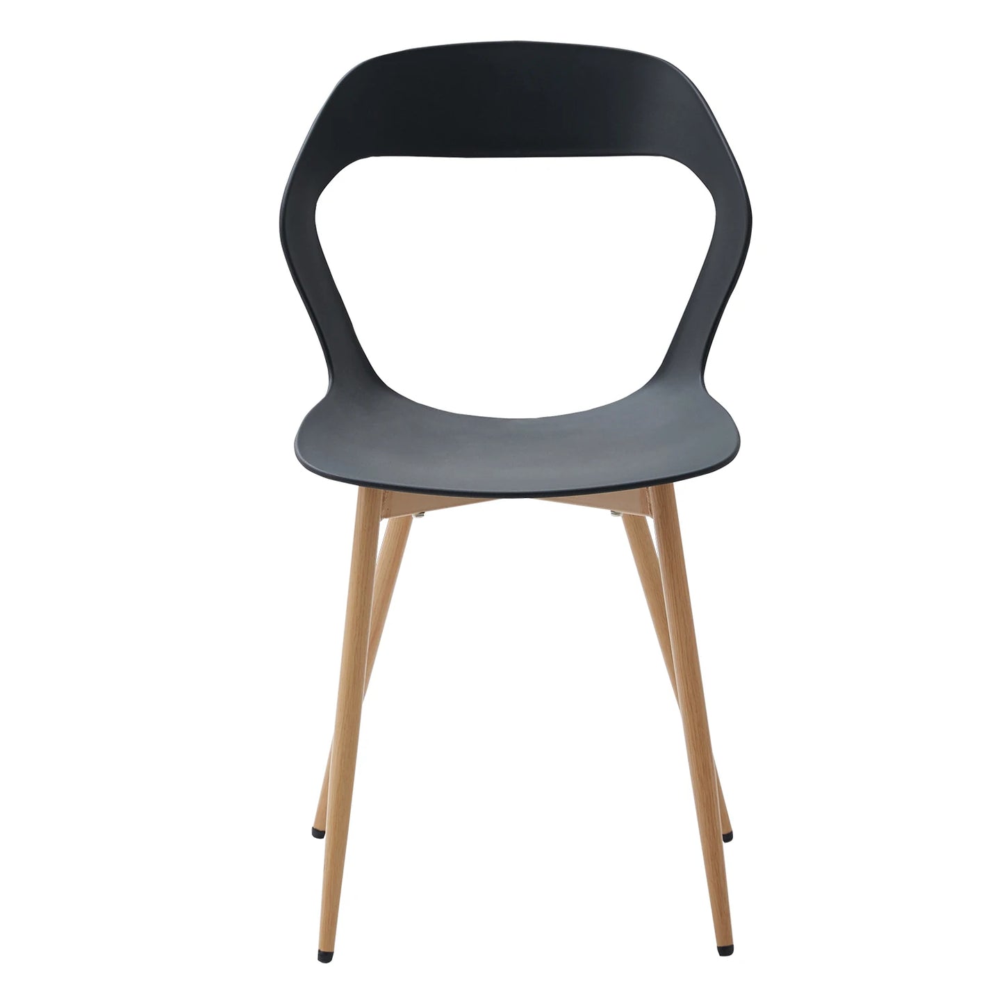 Set of 4 / 6 PCS  Simple Plastic Dining Chairs Living Room