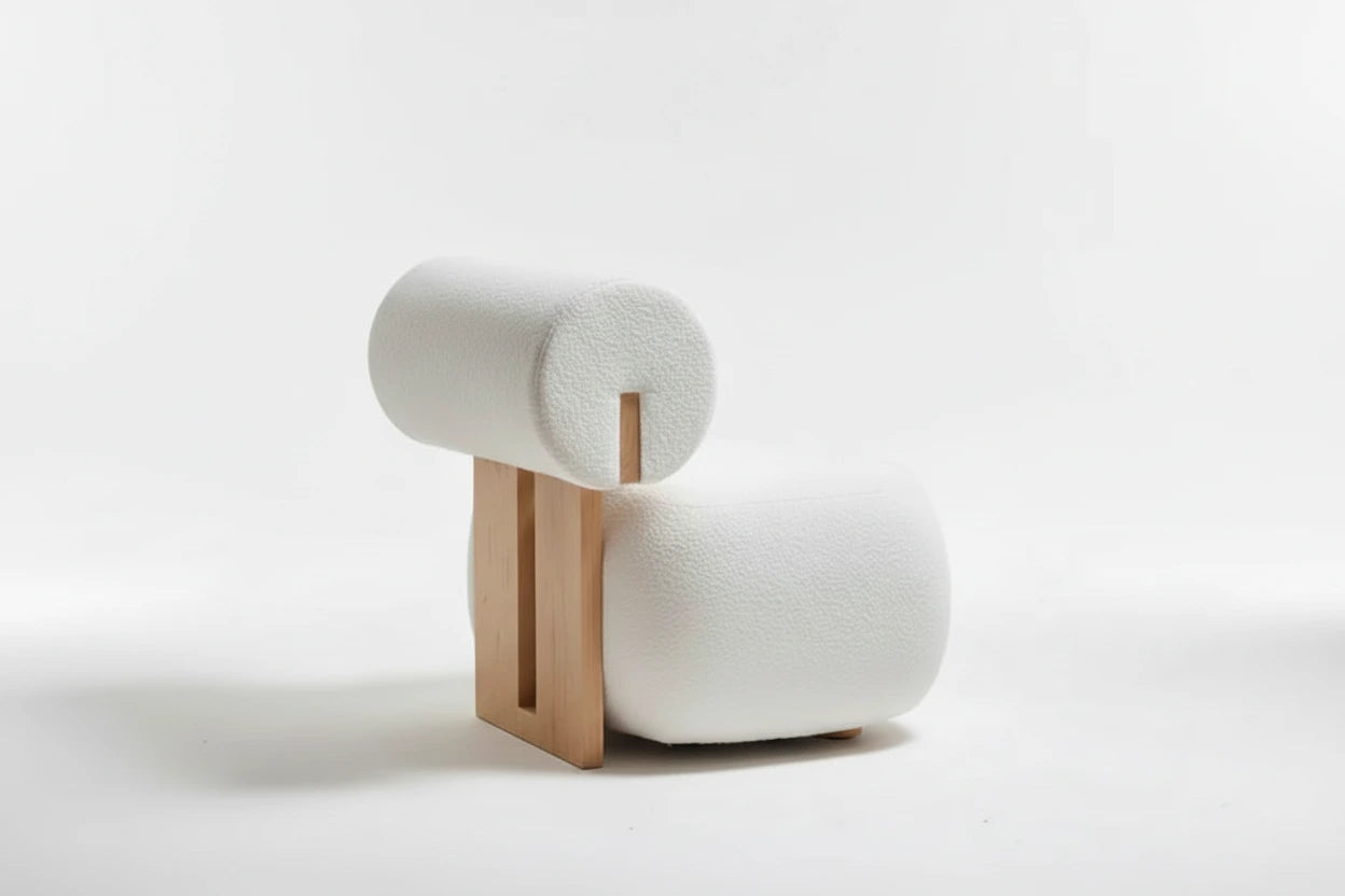 Nordic Solid Wood Sofa Chair