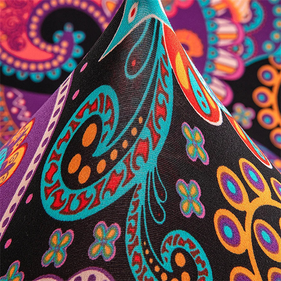 1Pc Printed Dining Table and Chair Cover