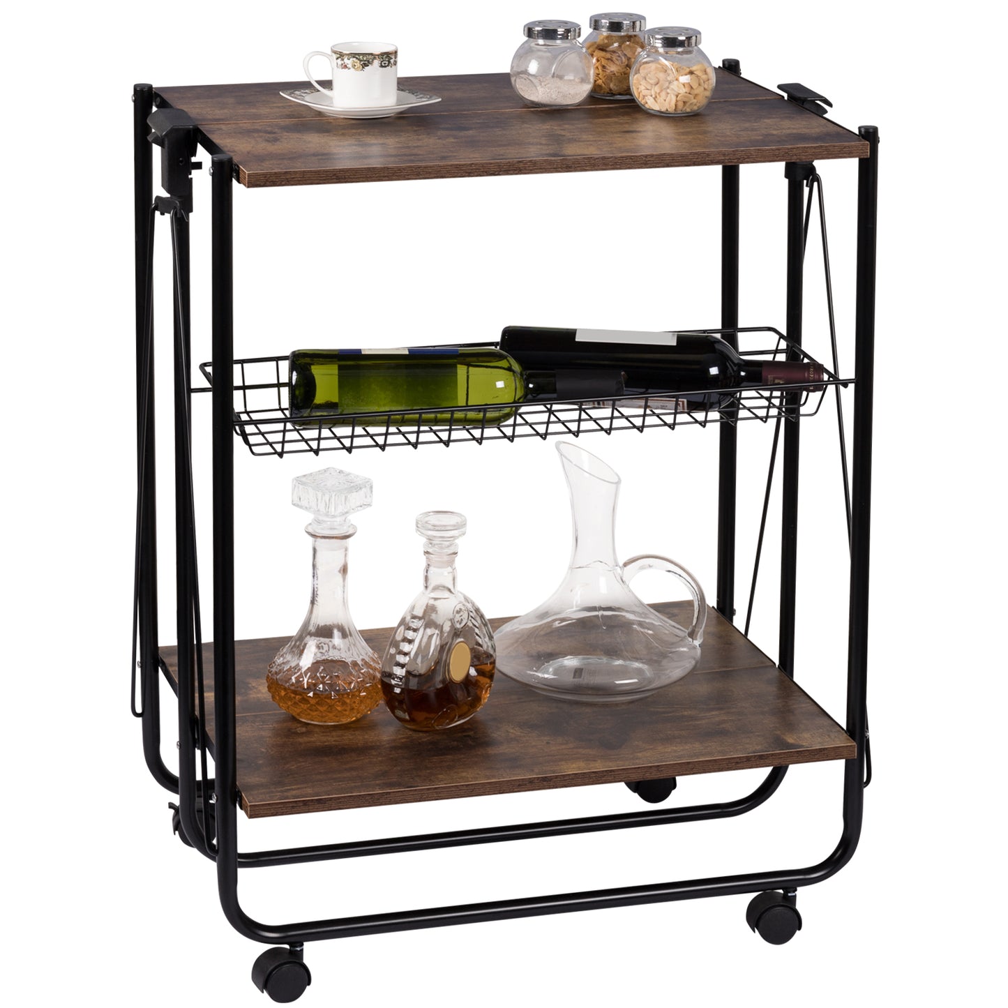 Carrello Ferro e Legno