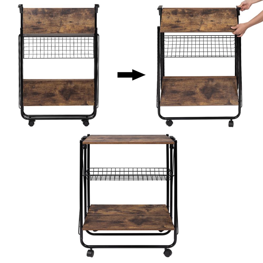 Carrello Ferro e Legno