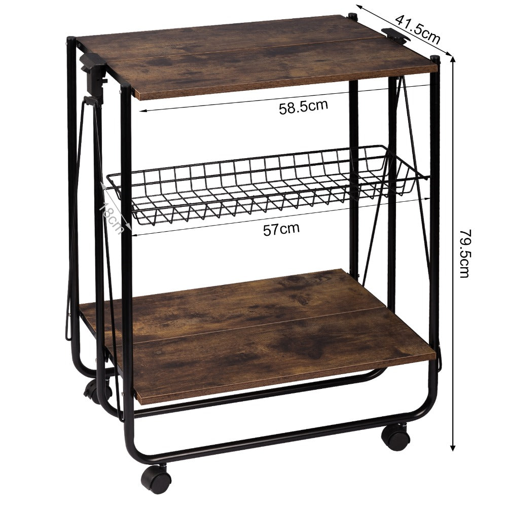 Carrello Ferro e Legno