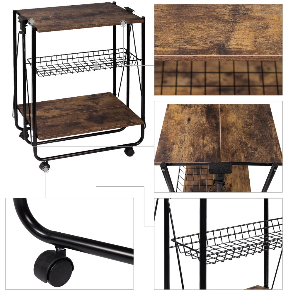 Carrello Ferro e Legno